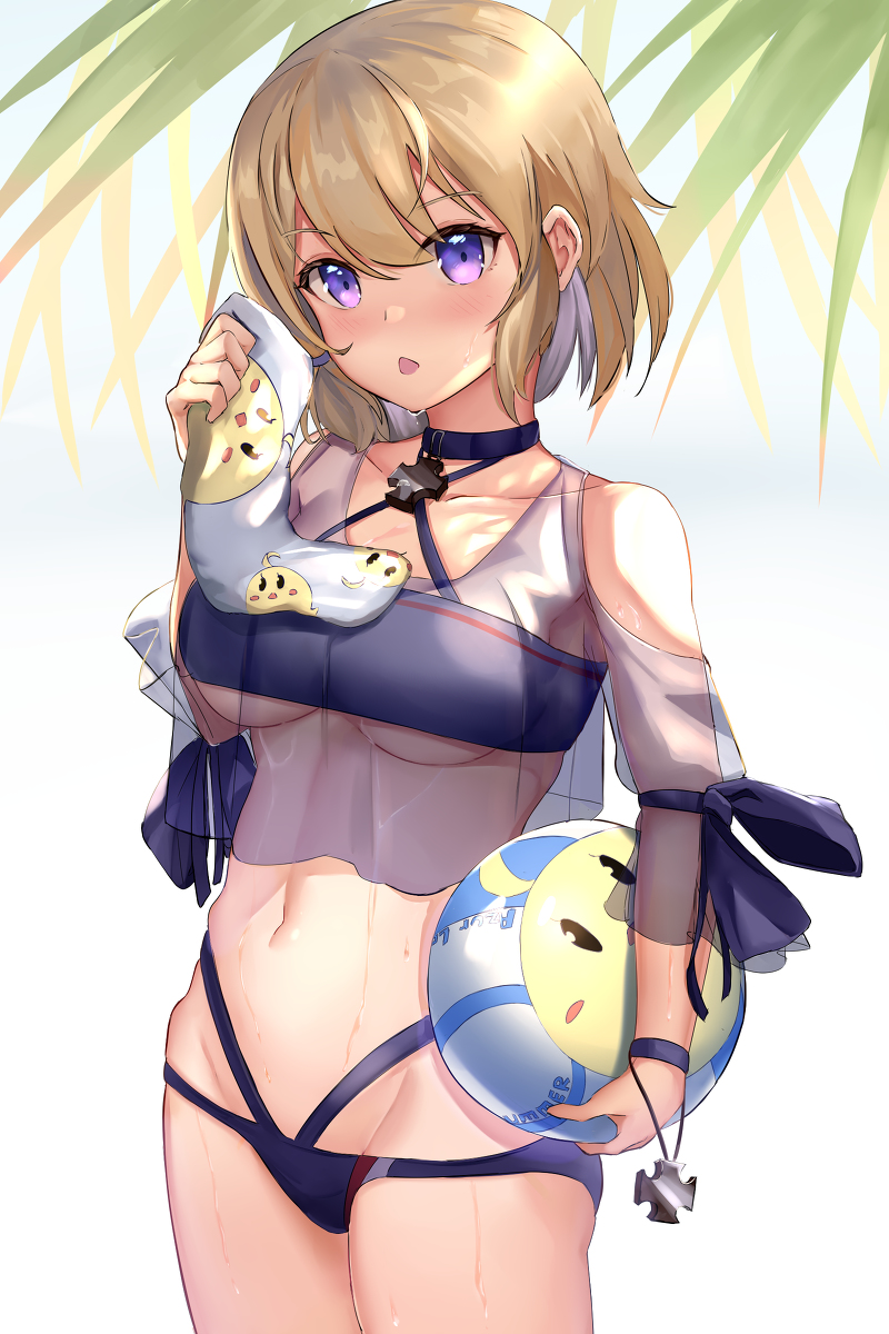 饅頭(アズールレーン) ,Z23(アズールレーン) 「Z23(アズールレーン) #Z23(アズールレーン) #アズールレーン #水着 」|Skai_kun ✦のイラスト