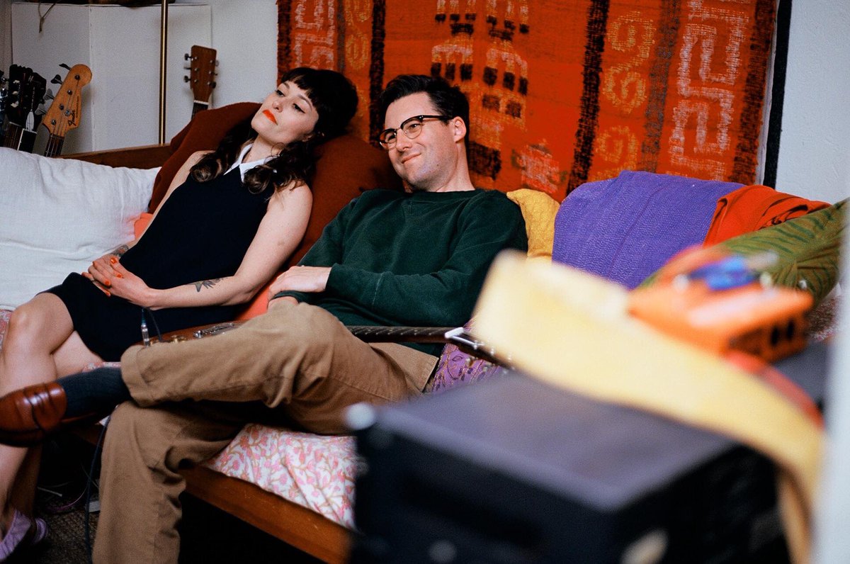 #tbt 😌 6 ft < w/ <a href="/nickwaterhouse/">Nick Waterhouse</a> at @ahatasound 👯‍♀️🕊🎵 // 📸: <a href="/brandonrileymi1/">brandonrileymiller.com</a> #prequarantine