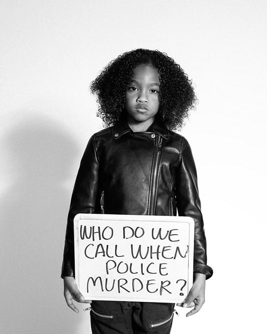 FillmoreRich3's tweet image. In 2016 our very own 17 year old @officialkaymezo produced this "Don't Shoot" campaign taking a stand against police brutality. Its very upsetting that our people are still dealing this sh*t @projectlevel #ProjectLevel #justiceforgeorgefloyd