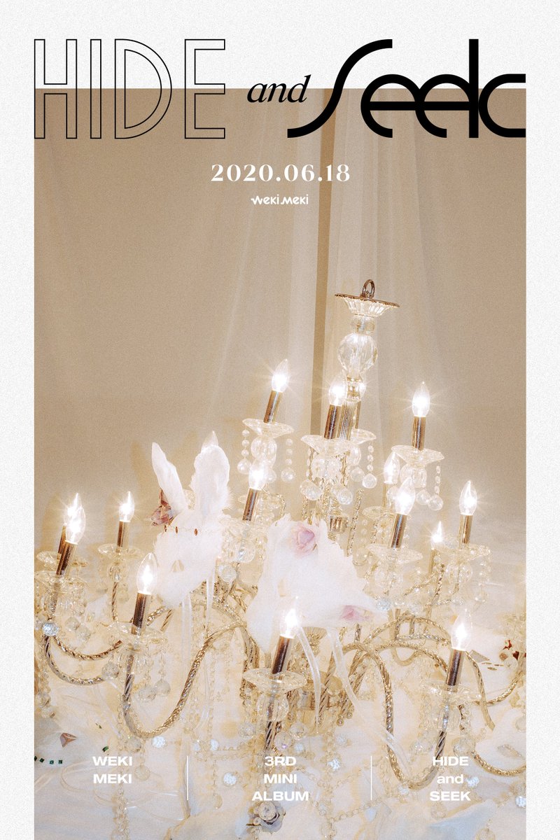 wekimeki hide and seekアルバム WEKI MEKI HIDE AND SEEK 3RD MINI ALBUM | INCLUDES 2 RANDOM