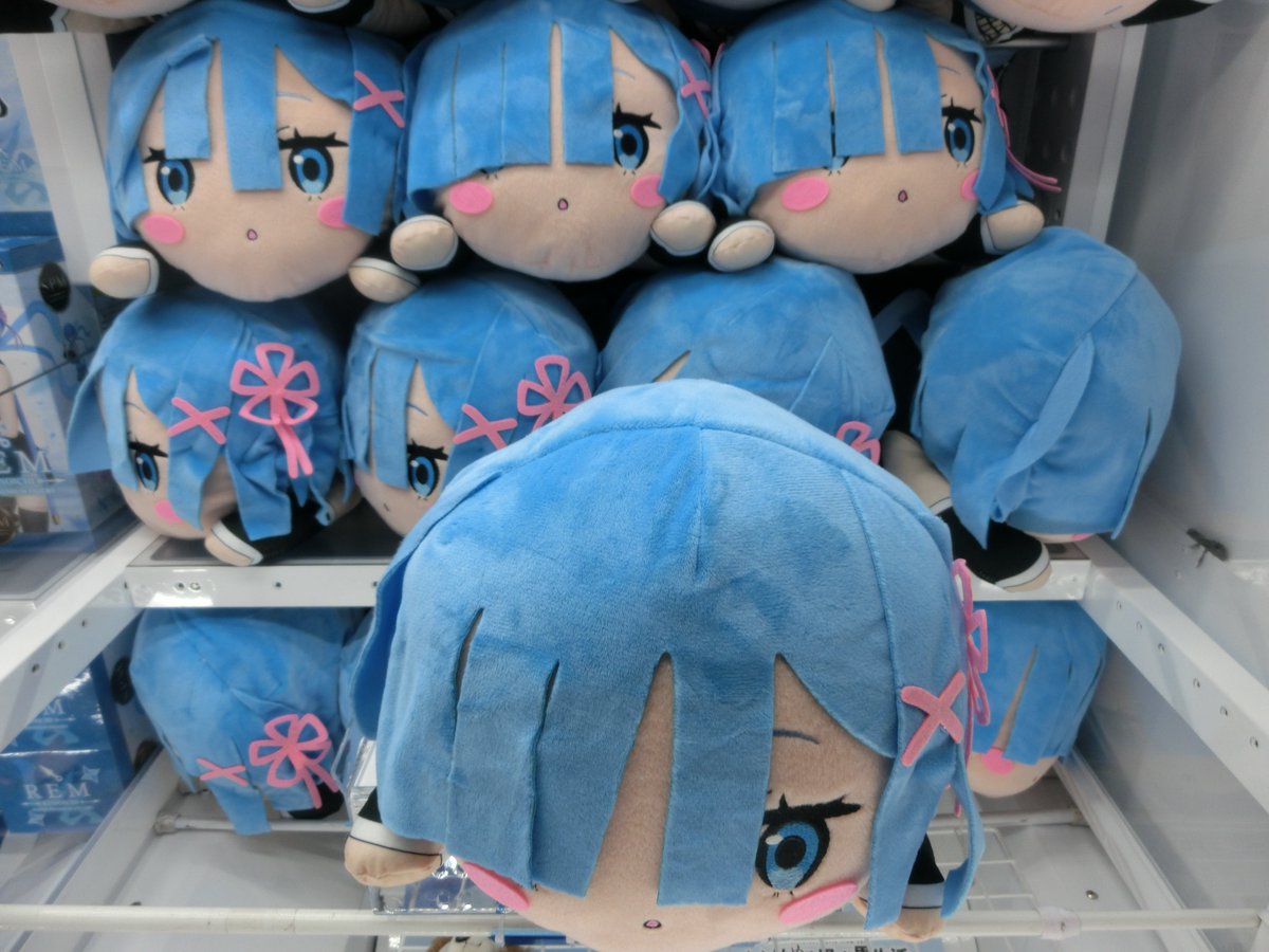 Namco梅田店 V Twitter 景品情報 Re ゼロから始める異世界生活 より メガジャンボ寝そべりぬいぐるみ レム くのいちver が入荷しました リゼロ レム Namco プライズ