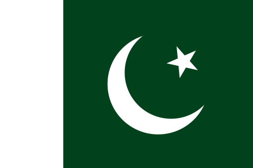 Pakistan. 8/10. Green represents the Muslim majority, white represents religious minorities. The crescent represents progress, the five-pointed star represents the Five Pillars of Islam. The flag symbolises Pakistan's commitment to Islam and the rights of religious minorities.