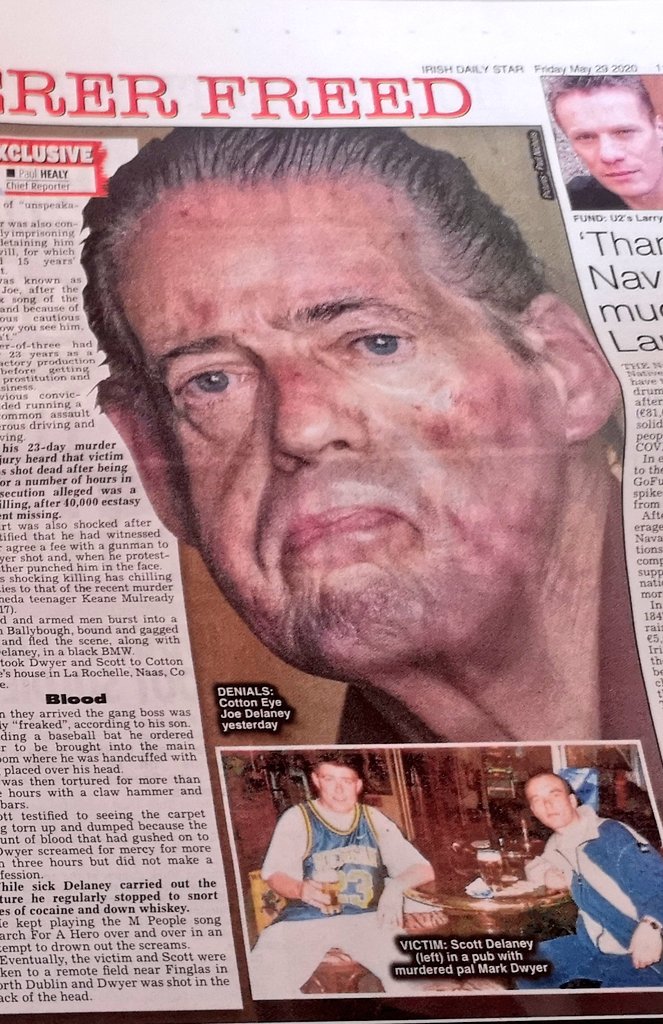 Paul Healy on Twitter "Ireland's first convicted gangland killer