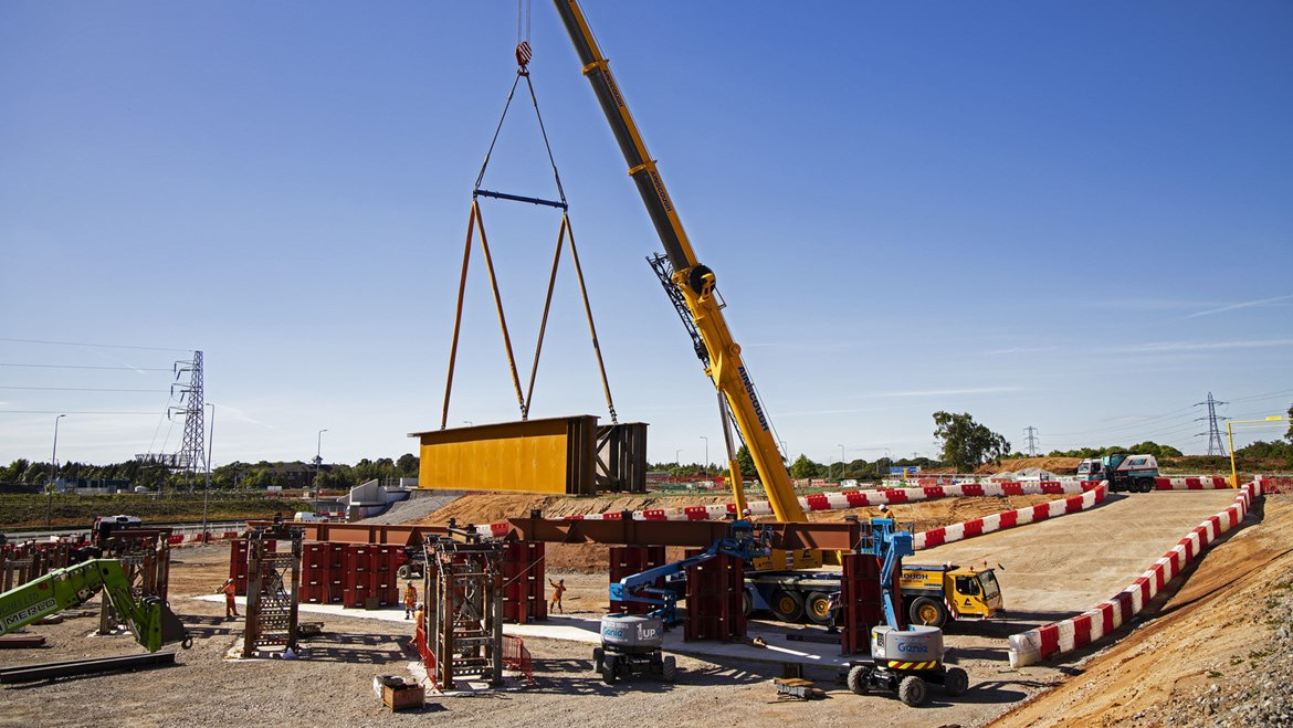 insiderneast's tweet photo. County Durham firm produces girders for HS2 project https://t.co/2J1fqrH6l1 @CleveBridgeUK https://t.co/6Ktyu1Vtqo