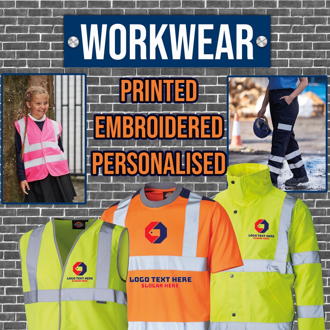 Workwear printing available here at Springfield’s. #printing #workwear