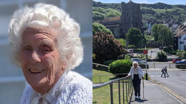 PorkpieCM's tweet photo. Amazing Joan is celebrating her upcoming 104th birthday by walking to raise money for @TheBHF! 22 years ago Joan underwent heart surgery, and now wants to use her daily walks help support our research.

If you'd like to support Joan, head to https://t.co/TDGfO3MC2N https://t.co/cETQ2YYd0V