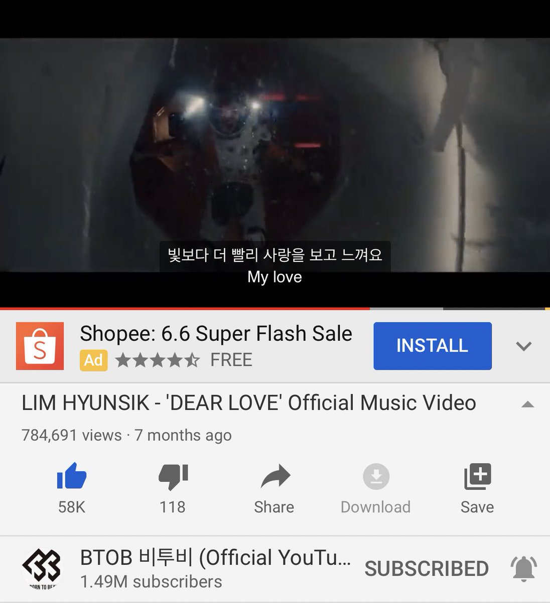 Dear Love view count streaming thread 29MAY2020 4:42PM KST784,691