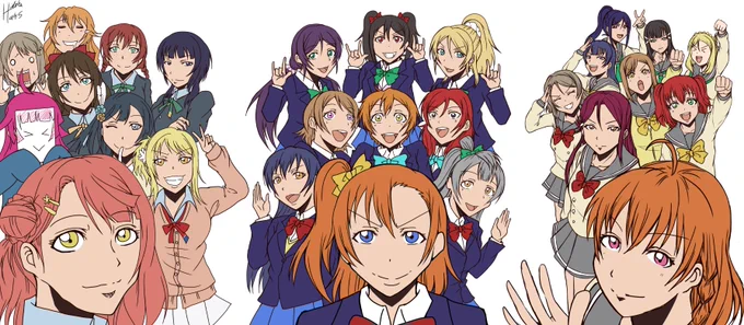 ラブライブ!10周年誠ニオメデトウゴザイマス。モットモット、繁栄ト幸アレ。
#ラブライブ10周年 