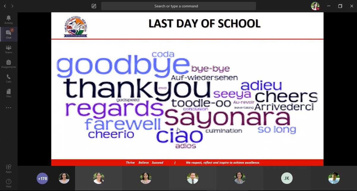 For the first time in 57 years, we did an online staff farewell. Truly it's the people who make a place great. Eternally grateful to our staff who make magic happen on a daily basis. Good luck to those moving on and see you all back soon (#COVID19 permitting!). Enjoy the summer🌞