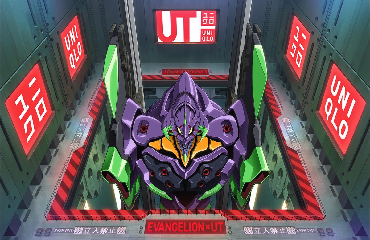 TokyoFashion's tweet photo. The model featured in UNIQLO's recent Evangelion t-shirt collection is Shin Yazawa, a very cool Japanese model we often street snap during Tokyo Fashion Week https://t.co/DVjiIBUTzi https://t.co/90fIDHzrDA https://t.co/uITXSPCsq2