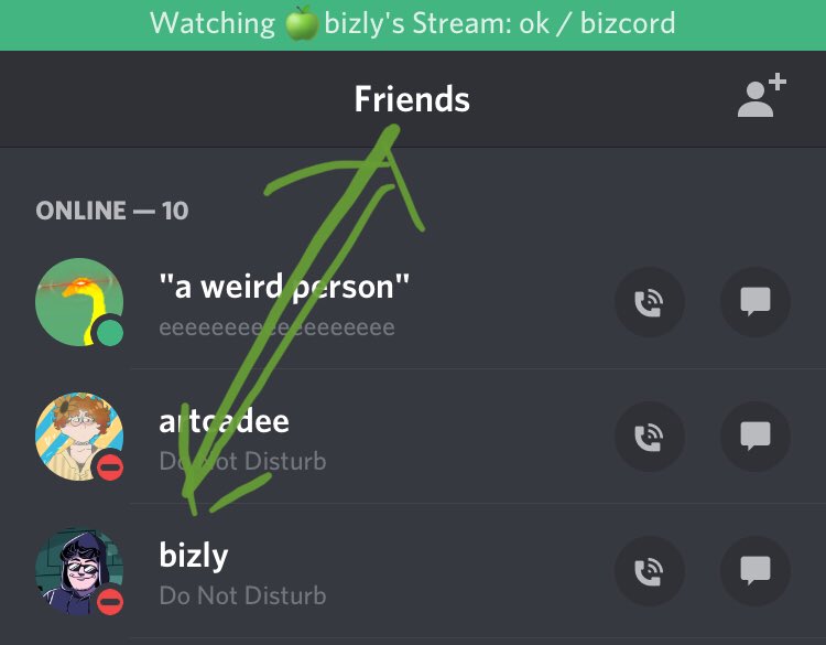 Bizly invited me to a locked vc on his discord server to watch a movie with him and one of his mods. He then sent a friend request which really caught me off guard lmao
