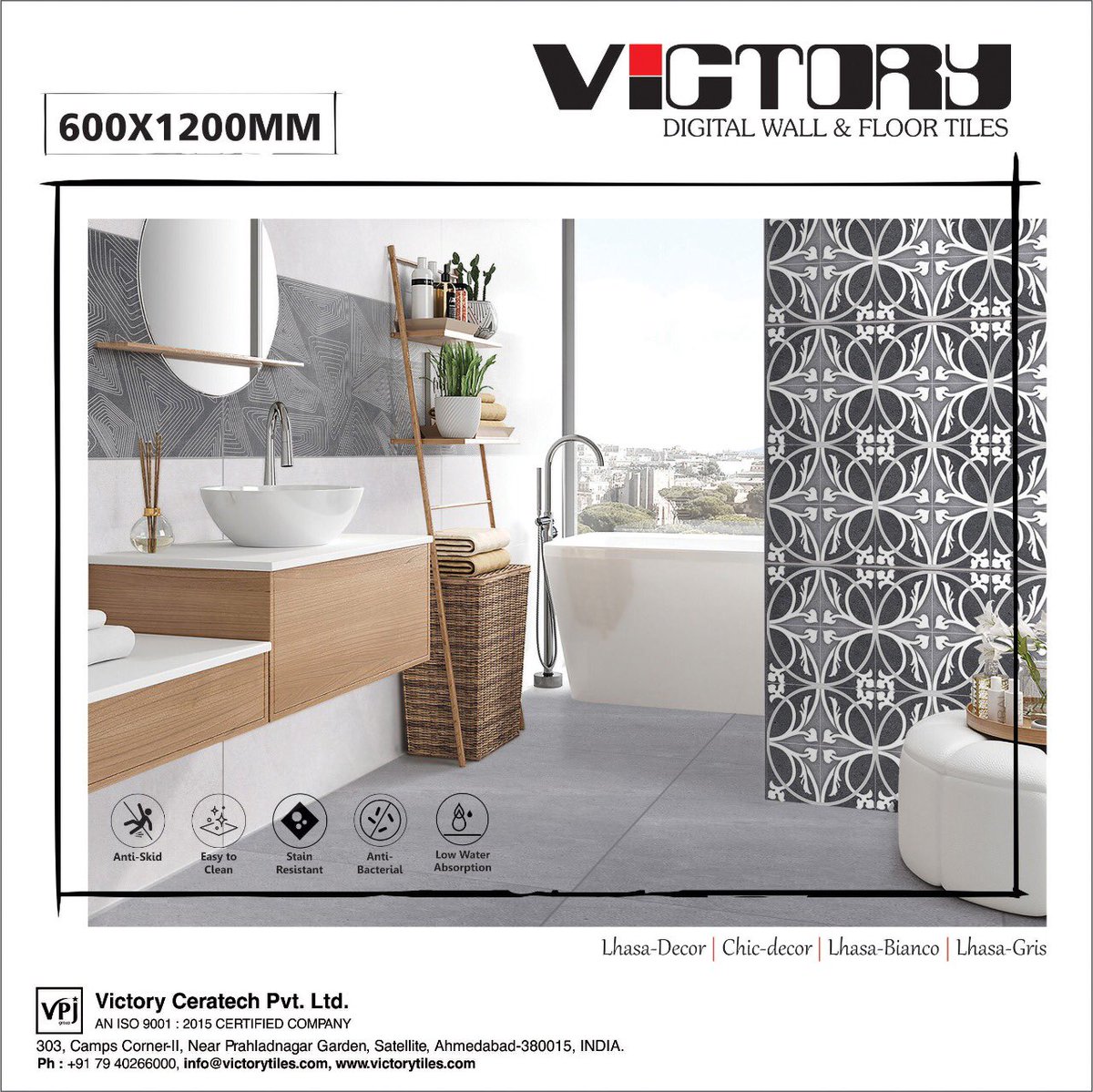 victoryceratech's tweet photo. Give your bathroom a decent look by tiling with Victory’s Tiles..!! Visit our website https://t.co/p9ADRTUcp6 for more collection..!!
#victoryceratech #vpjgroup #ceramictiles #walltiles #floortiles #gujarat #india https://t.co/OndETFKwNn
