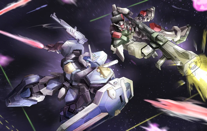 リクエスト デュエルAS &amp; バスター

箱絵に近付けた…つもり… 