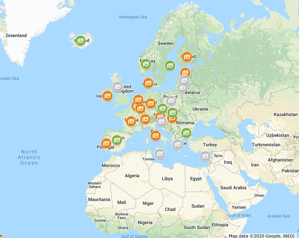 Want to know when to enjoy a theatre play, concert or festival again? Click on this Pearle* map showing the re-opening of the live performance sector throughout Europe. ow.ly/bDnx50zSIwI pearle.us7.list-manage.com/track/click?u=…