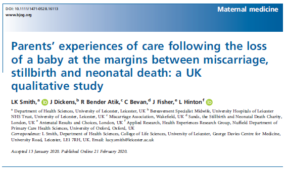 BJOGTweets's tweet photo. Describing baby loss shortly before 24 weeks of gestation as a ‘miscarriage’ does not prepare parents for labour and birth, seeing their baby and making memories https://t.co/1RgnZydHps https://t.co/AXCMUVV16T