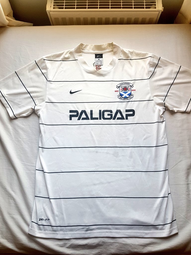 Day 65:Ayr United home, 2010/11.Exactly the same design as the away shirt from the same season, the Honest Men won promotion to Division One with an 89th minute goal to win the Playoff Final at Brechin. 8/10. @homeshirts1  @TheKitmanUK  @ShirtsIsolation