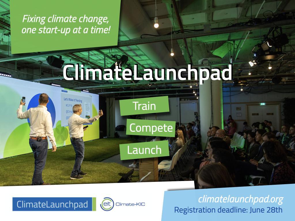 sunrisetechpark's tweet photo. Register for the national🇱🇹 selection of the world’s largest #green business ideas competition @ClimateLaunch! Fill an application and turn your green business idea into a successful start-up! 🚀
➡️ https://t.co/FCtxEs0GaG https://t.co/q3B4GLkeBf
