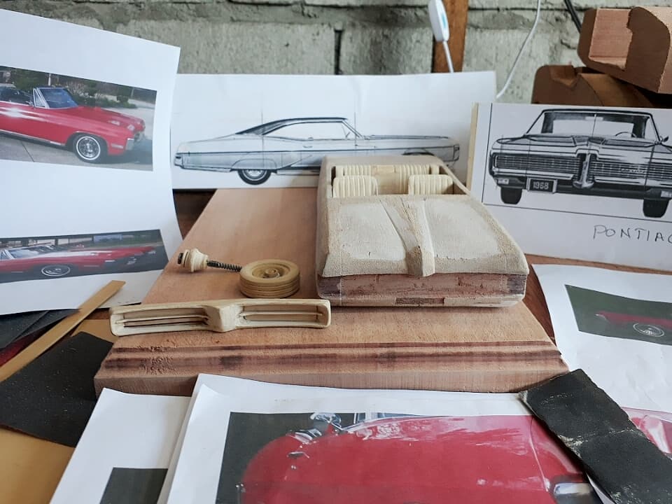 modelworkdirect's tweet image. 1967 Pontiac Grand Prix in detailing process. It&apos;s 100% hand made and  wood from headlight to tail light. If you want to have your own car replica Visit us on Web @ modelworksdirect.com or dial 1-844-8MODELS
#customcarmodels
#woodencarmodels
#modelworksdirect