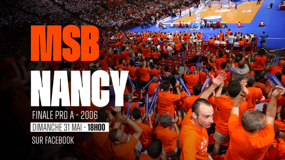 MSB_Officiel's tweet photo. ☝️On n'oublie pas ! Dimanche sera consacré au titre de 2006 avec un retour en images et vidéos ➕ la rediffusion de la finale à 18h00 ! 📽️

Il y aura quelques surprises aussi...🙄

#MSBarchives 📂 https://t.co/iVZfcrlicd