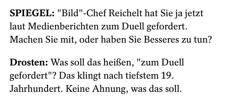 Christian Drosten und die BILD werden keine Freunde mehr. 🔥 (Via <a href="/derspiegel/">DER SPIEGEL</a>)