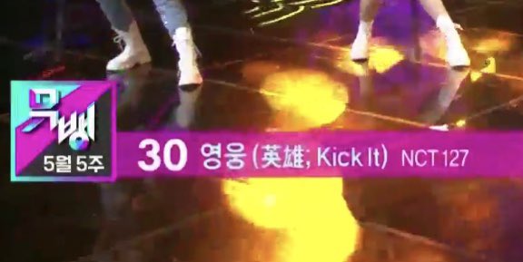 📢 สัปดาห์นี้ Kick It อยู่ในอันดับที่ 30 ใน K-Charts รายการ Music Bank ค่ะ👏👏🎉

cr. doyoung_lluvia