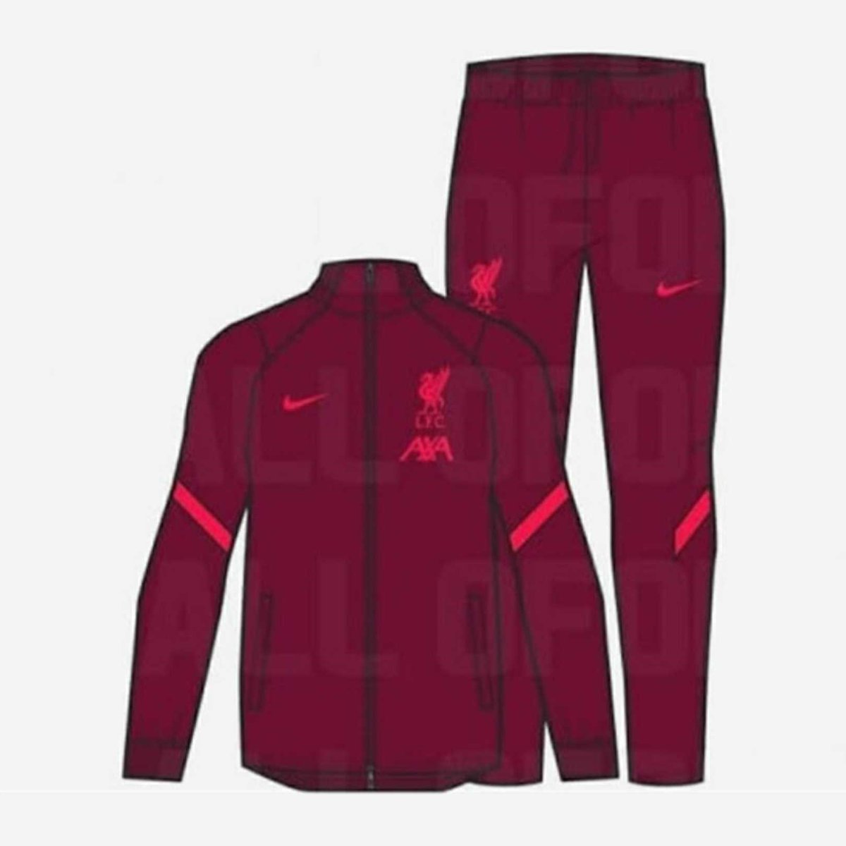 lfc nike tracksuit
