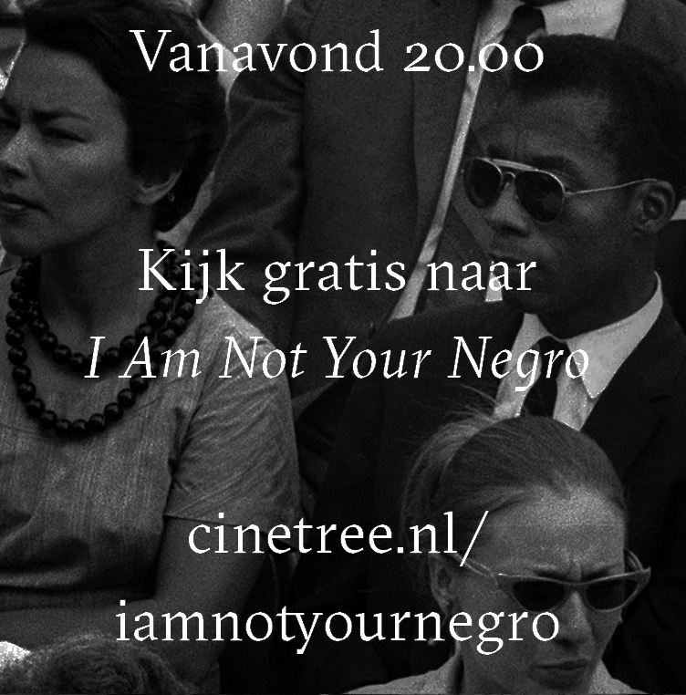 Soms moet je in actie komen. Kijk 'I Am Not Your Negro' vanavond om 20.00 op Cinetree via cinetree.nl/iamnotyournegro. Gratis toegang voor iedereen. #RIPGeorgeFloyd #iamnotyournegro #cinetree