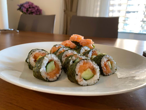 asijMachidori's tweet photo. #G5JPclass students are proud of their accomplishment. They learned how to make Sushi rice, #Kappa, Japanese folklore, of course Japanese language! #fun #MakingConnections https://t.co/e4IHFB1gDf