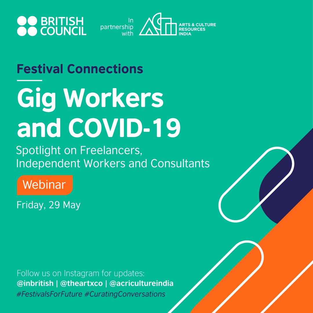 BCouncil_Wales's tweet photo. Our Head of Arts @beccaleigh99 is on the panel of today's @inBritish @theartxco @acricultureIndia 
Webinar: #FestivalConnections at 11:30 (UK) discussing the gig economy in arts and culture festivals in India. 

JOIN here: https://t.co/9R2HP9fFO1

#CuratingConversations https://t.co/UymyS7e4kC