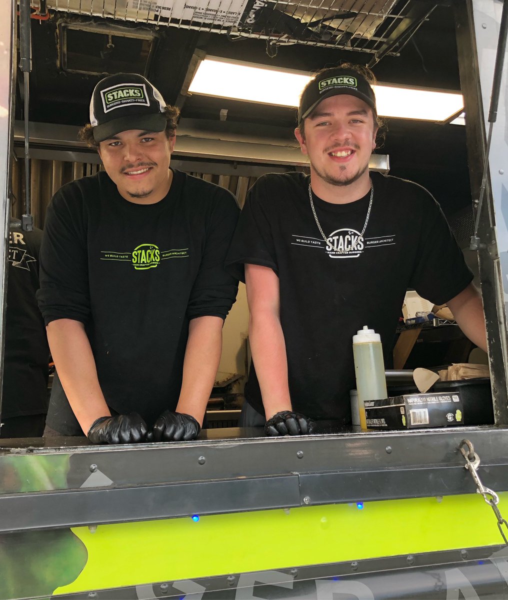 Please help us welcome our new team members Kole and Josh! 

Celebrate FRY-day with us! 
PUYALLUP
The Heights 11-2
Sunrise Master Association 11-2
Country Gables 4-7
BONNEY LAKE
Cedar Ridge Estates 5-8

Skip the line and order online at StreetFoodFinder.com/StacksBurgers

#Foodtruck