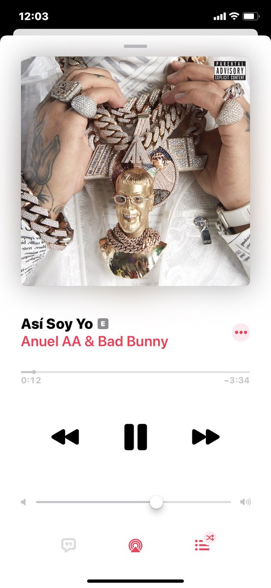 soysalvador6's tweet photo. LETS FUCKING GO 🔥🥵
BAD BUNNY X ANUEL AA 🤟🏾 https://t.co/FytQRvZQQB