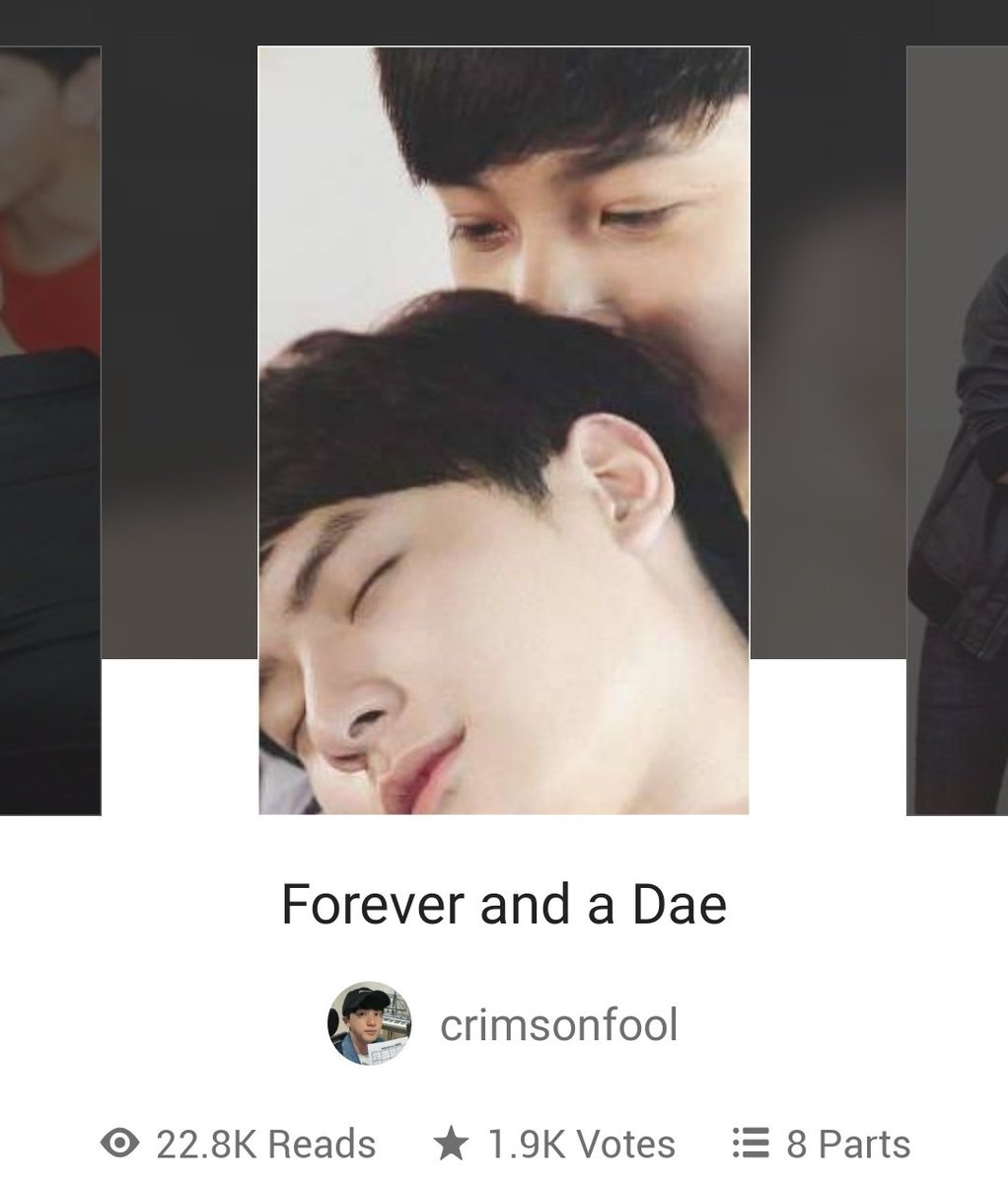  Forever and a Dae by crimsonfoolI'm a sucker of her fics hahaha this is a really cute short fic of hers featuring Dae!link:  https://my.w.tt/MOyWrWFcS6 