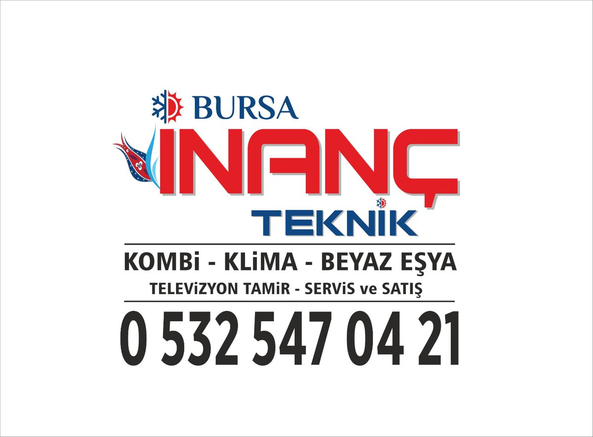 İNANÇ TEKNİK SERVİSİ KLİMA KOMBİ BEYAZ EŞYA (@inancesya) on Twitter photo 