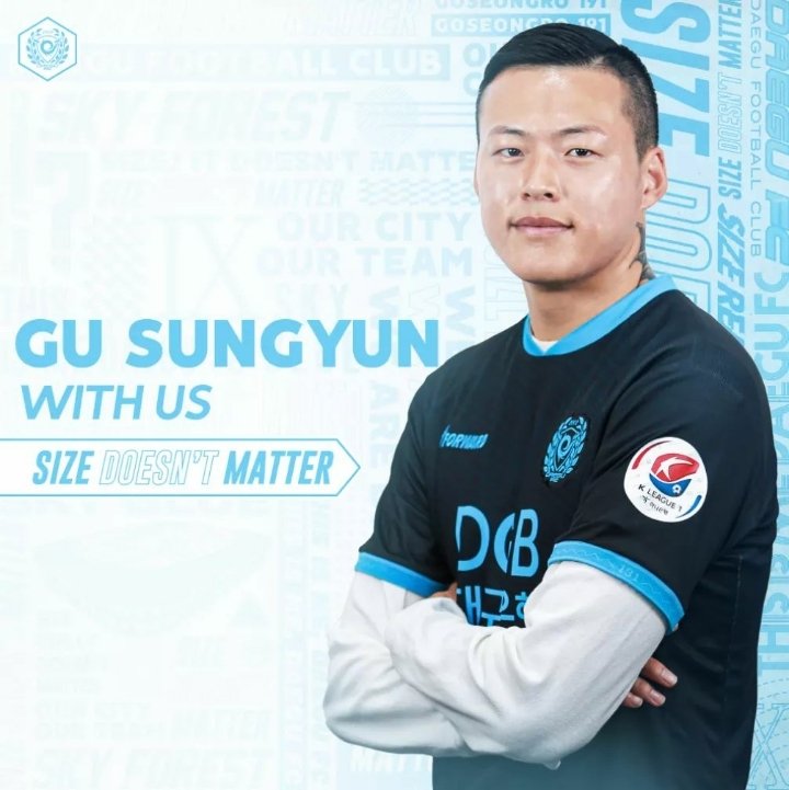 Korea Football News Official Daegu Fc Have Confirmed The Signing Of Gu Sung Yun From Consadole Sapporo Kleague T Co 4c96uytb76 Twitter