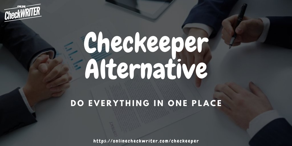 webcheckwriter's tweet photo. https://t.co/T2CTC7oeRO
It is not just a checkeeper alternative. It is a way more than a check printing software.
#OnlineCheckWriting #Checkeeper #CheckeeperPhoneNumber #CheckeeperAlternative #CheckeeperReviews😊 https://t.co/fYEe1Lt0zN