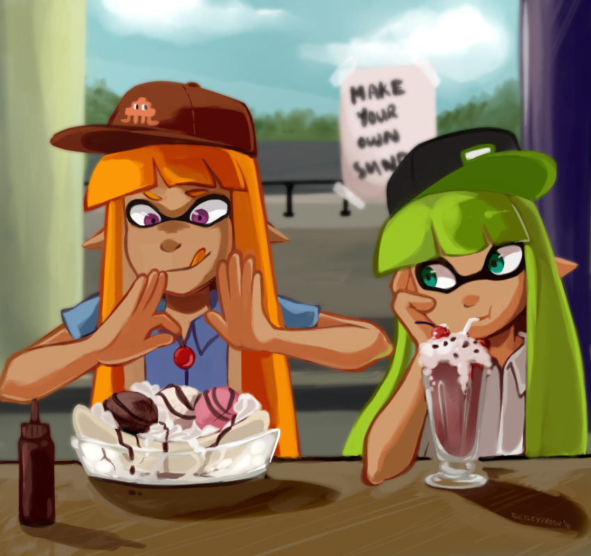 turtlyni's tweet photo. its a little unbelievable thinking about how splatoon is 5 years old now! though i may not indulge in the series as often, it will always have a special place in my heart ❤️ 

Happy #Splatoon5thAnniversary https://t.co/NM6sUPeNnN