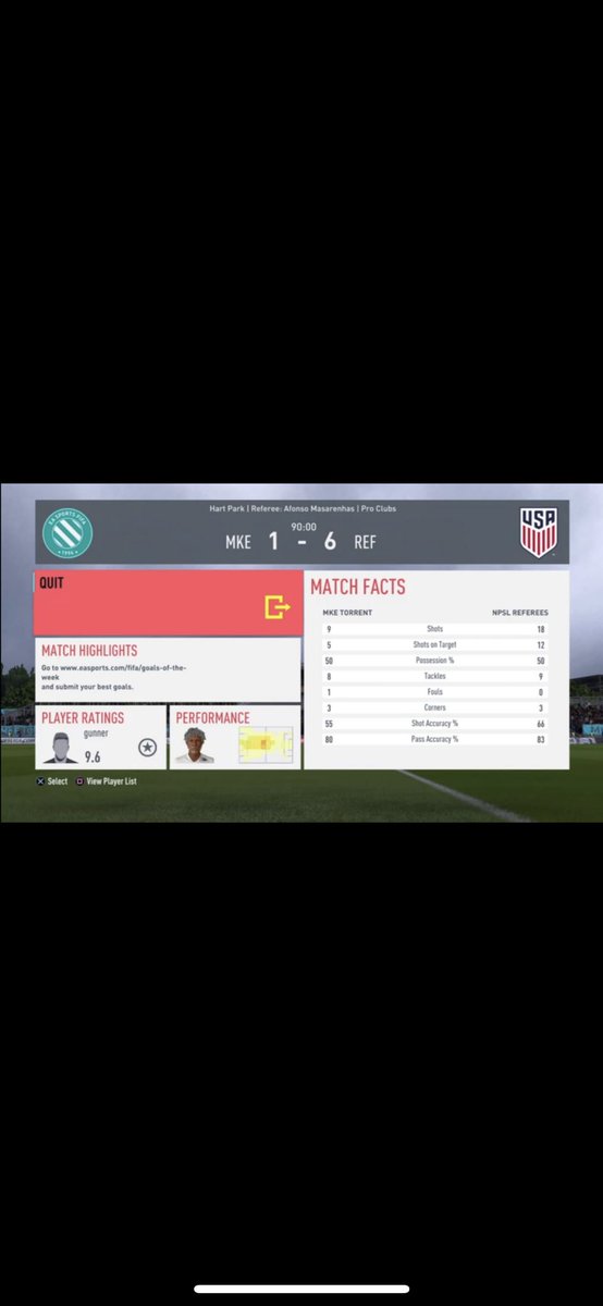 KD_OMI's tweet photo. @stevetomp2 @EsportsTorrent @MKETORRENT @FtWorthVaqueros @NPSLSoccer @OfficialVPG @BellAmbulance Must be hard lossing to the refs https://t.co/V7hyVGDXWO