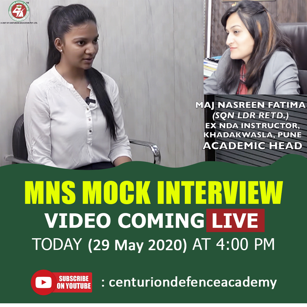 centurionaca's tweet photo. #MNS #Mock #InterviewVideo coming live today(29 May 2020) at 40:00 Pm.
Subscribe Our Youtube Channel: https://t.co/rg6beT4Wg8

#MNSInterview #MNSCoaching #BestMNSCoaching #MNSOnlineCoaching #MNSOnlineClasses https://t.co/W3XeskraDj