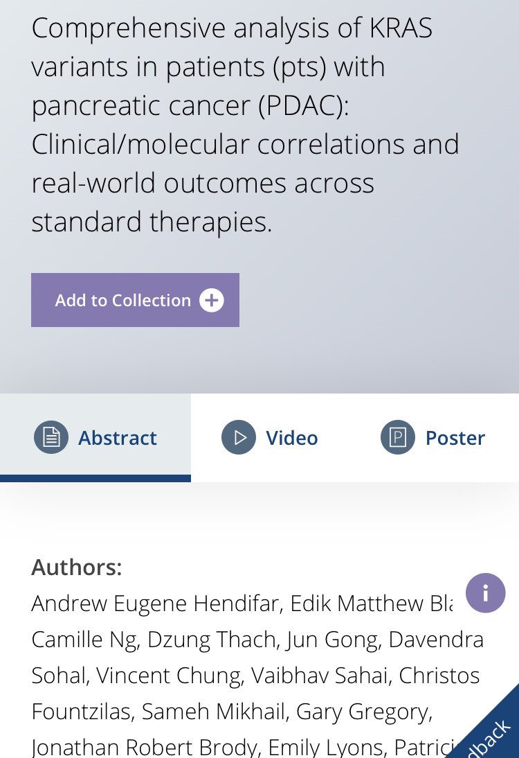 Jun Gong (@jgong15) on Twitter photo Our #CGP analysis <a href="/DrHendifar/">Dr. Andrew Hendifar</a> of #KRAS variants and their prognostic/predictive implications in #pancsm including poorly described #KRASQ61 #KRASWT tumors also w/actionable targets poster tomorrow 5/29/20 collab w/<a href="/Perthera/">Perthera</a> <a href="/PanCAN/">PanCAN</a> @CSCancerCare meetinglibrary.asco.org/record/186397/… Our #CGP analysis <a href="/DrHendifar/">Dr. Andrew Hendifar</a> of #KRAS variants and their prognostic/predictive implications in #pancsm including poorly described #KRASQ61 #KRASWT tumors also w/actionable targets poster tomorrow 5/29/20 collab w/<a href="/Perthera/">Perthera</a> <a href="/PanCAN/">PanCAN</a> @CSCancerCare meetinglibrary.asco.org/record/186397/…