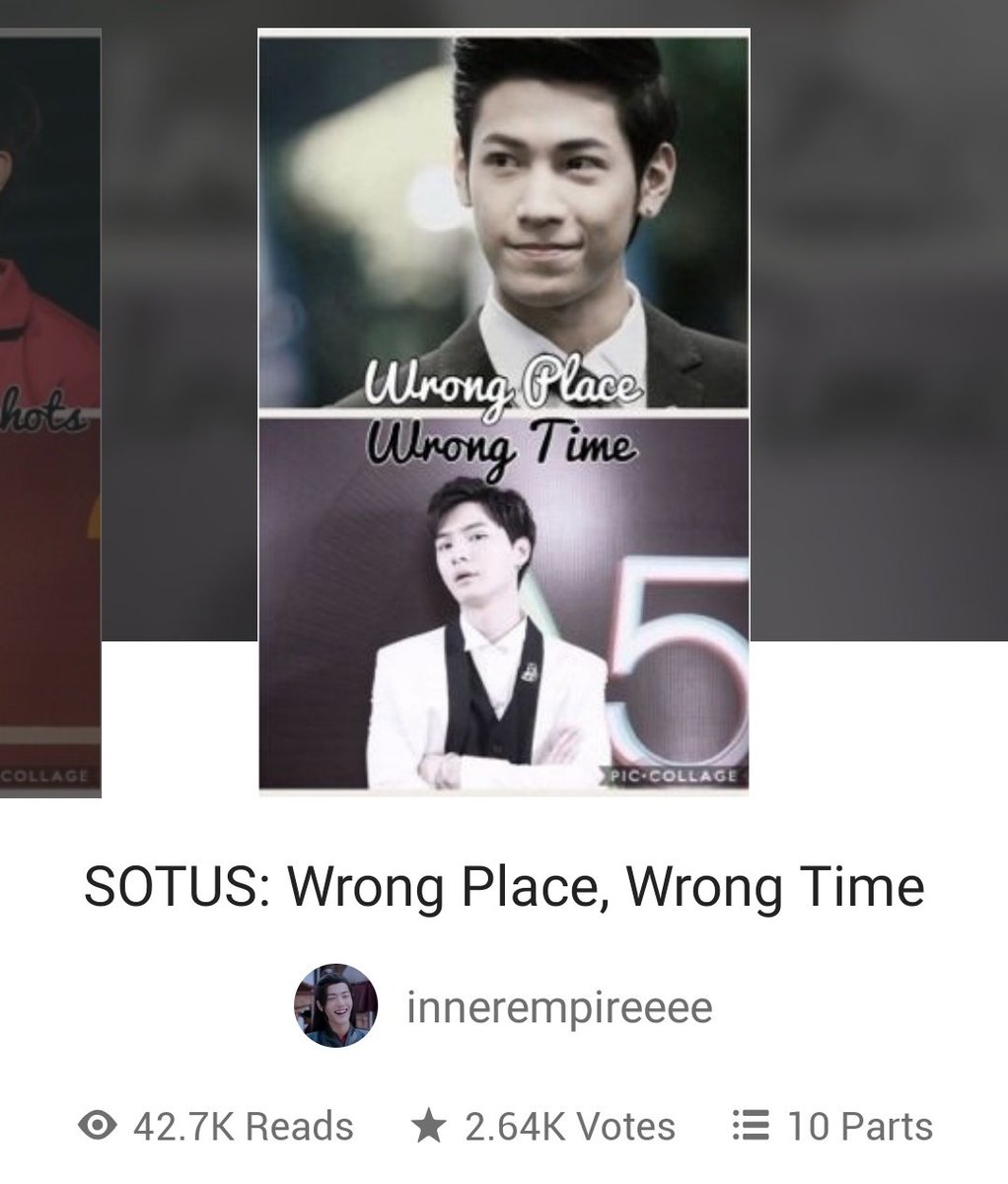  SOTUS: Wrong Place, Wrong Time by innerempireeeeI have mentioned this DISCONTINUED fic before and I'll still recommend this kahit di na siya natapos. Gahhhd. I loved the kinks HAHAHAAHAHAHAlink:  https://my.w.tt/mevox4veS6 