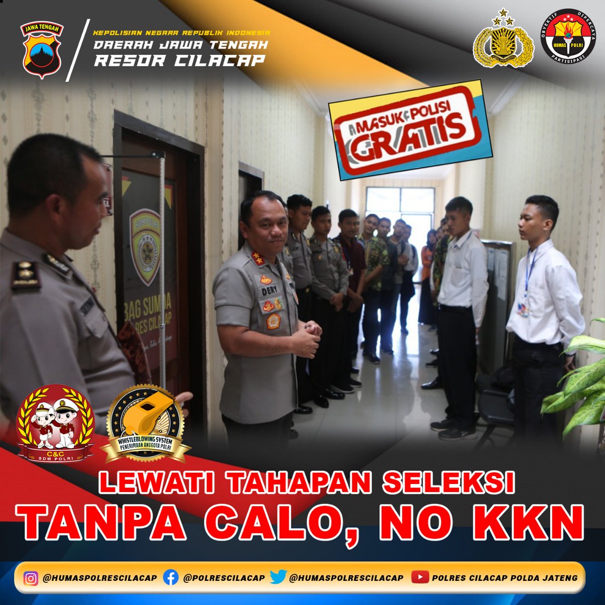 SRIPADMI6's tweet photo. #penerimaanpolri2020 
Selalu optimis https://t.co/Iswpjkh05t