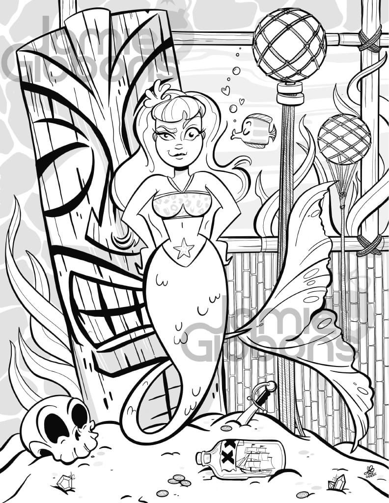 girlsdrwingirls's tweet image. MORE images from our #Mermay #ColorPack for our FB Live #GDGColoringParty on Saturday 5/30 @ 12pm.

Images by: #JamieGibbons #MaryanneEnglishBetie &amp;amp; #AislingHarbertPhillips

#GDG #Mermaids #Tiki #Pinup #pinupart #pinupartist #supportwomenartists