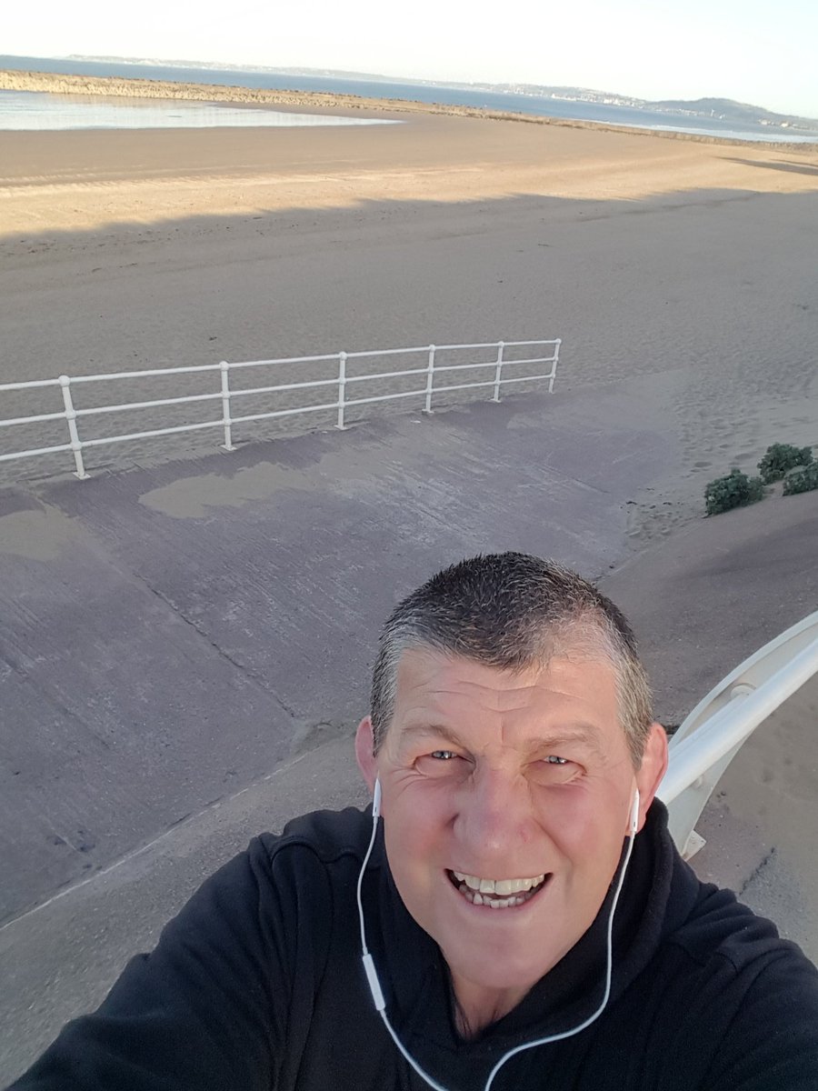 JohnHSP's tweet photo. The challenge has begun!
Early morning 10k walk down  Aberavon Beach on the Welsh Algarve almost complete - with 20k on the bike to Little Switzerland aka Afan Valley to follow. God's own country!  #partakeanddonate @HertsSV @sportinherts @Herts_DSF https://t.co/rfYNmdx9Fk