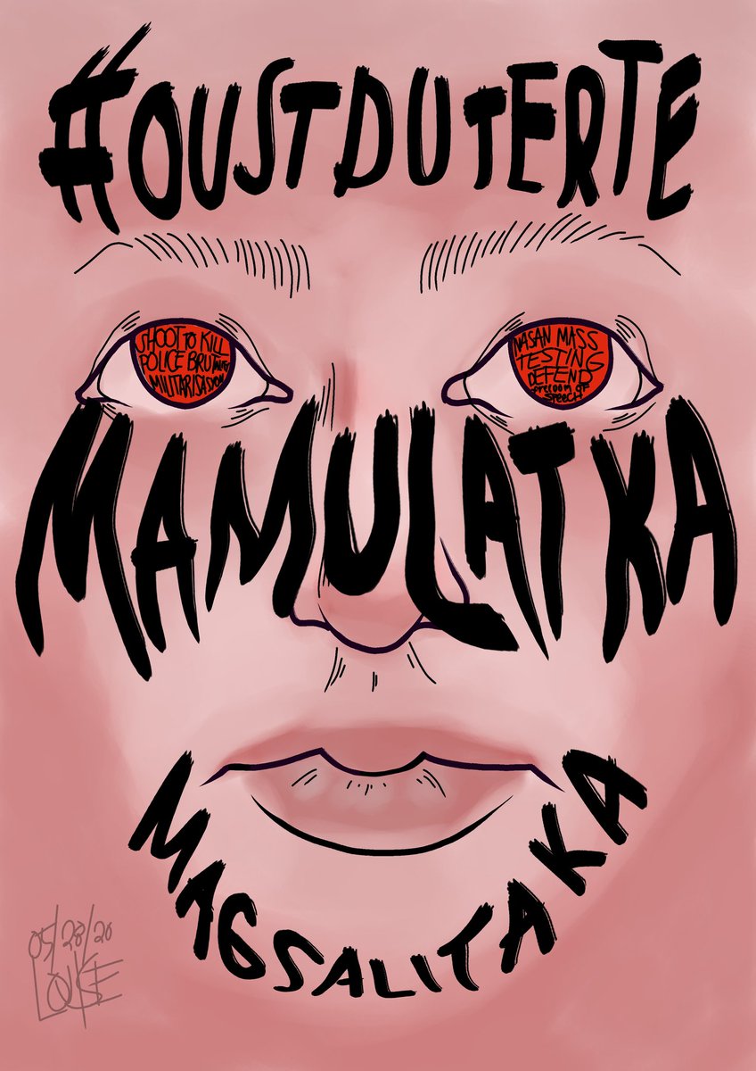 anakbayan_ph's tweet photo. Kung hindi ngayon, kailan pa?

#OustDuterte entry no. 3 mula kay MLGO! https://t.co/1j27WyYCAo