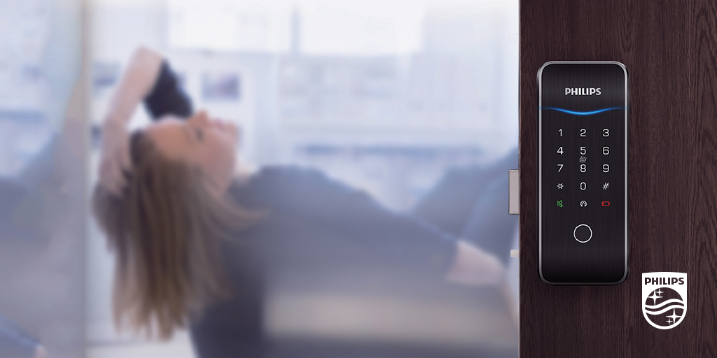 PhilipsEasyKey's tweet photo. You can open it with a simple touch by your fingerprint. And the best part, you don't have to carry keys and no need to worry about forget your keys or lost keys somewhere🤔
It's security, technology &amp;praticality for you all the time. Design by Philips EasyKey 5100😜
#StayAtHome https://t.co/CaN1vVRVhb
