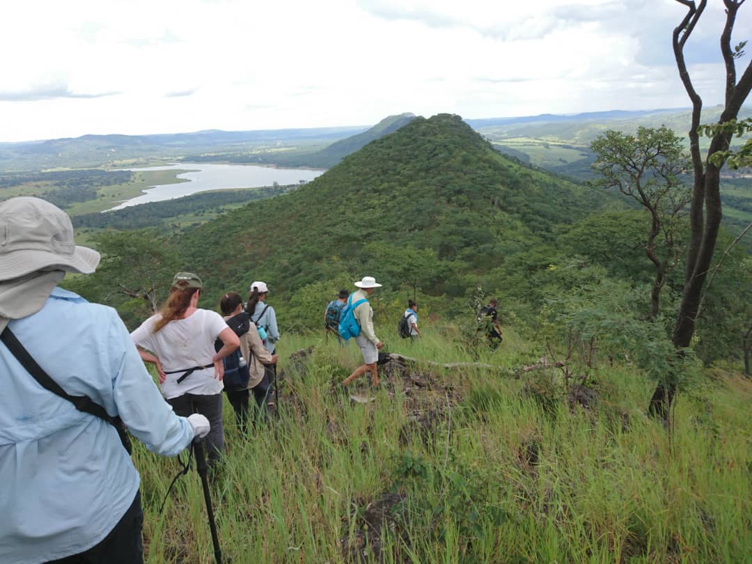 You can still hike and maintain the social distance