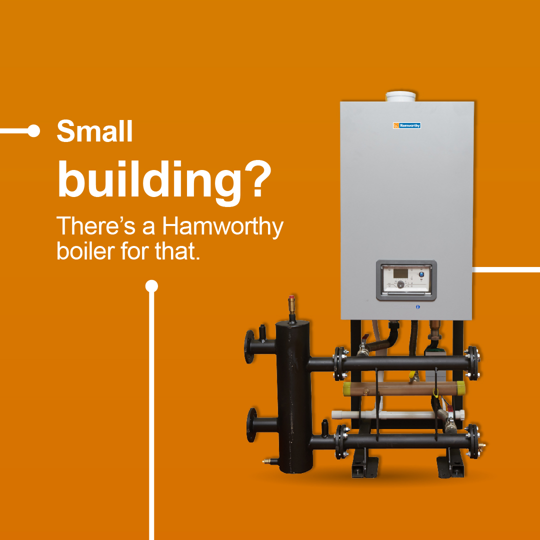 Hamworthy Heating on Twitter "Small building with limited plant room