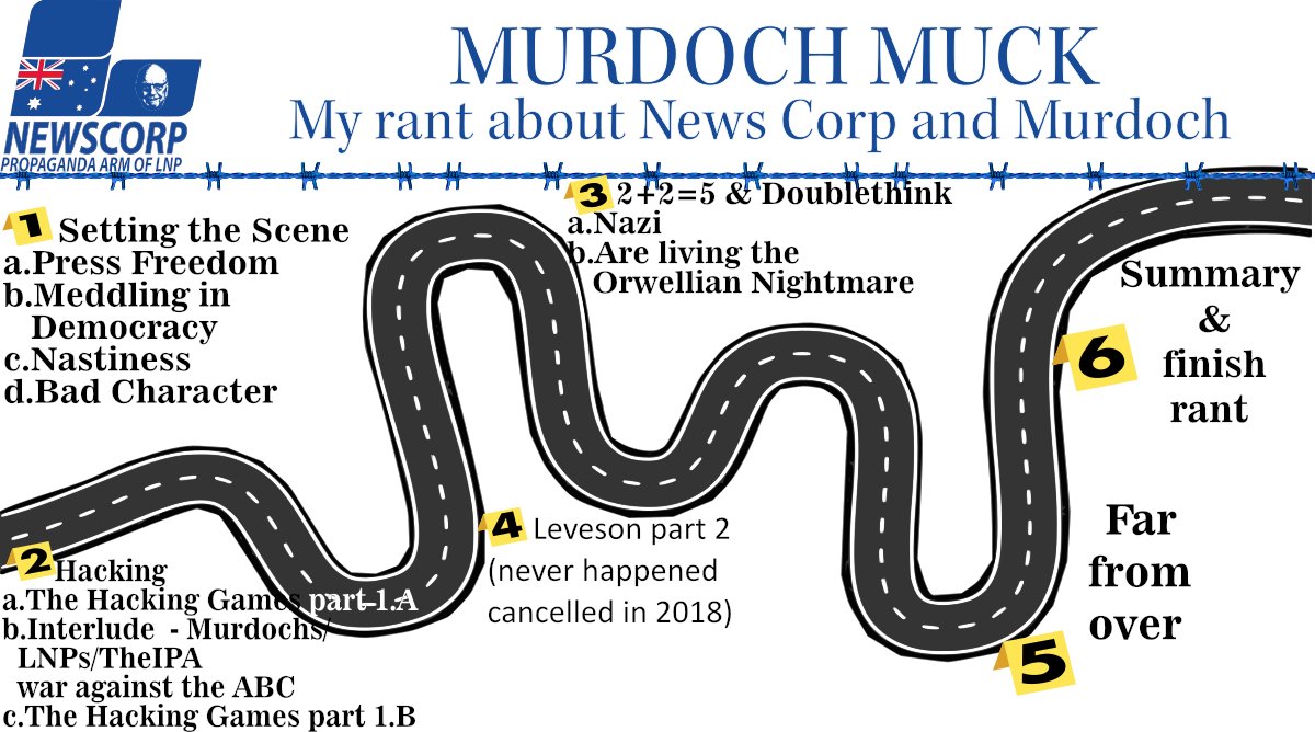 3. This thread will have some high level immoral & wrong doings and then some deep dives into filth. I hope to give any reader some new info they didn’t previously have and explain why I think Murdoch and Democracy can’t coexist