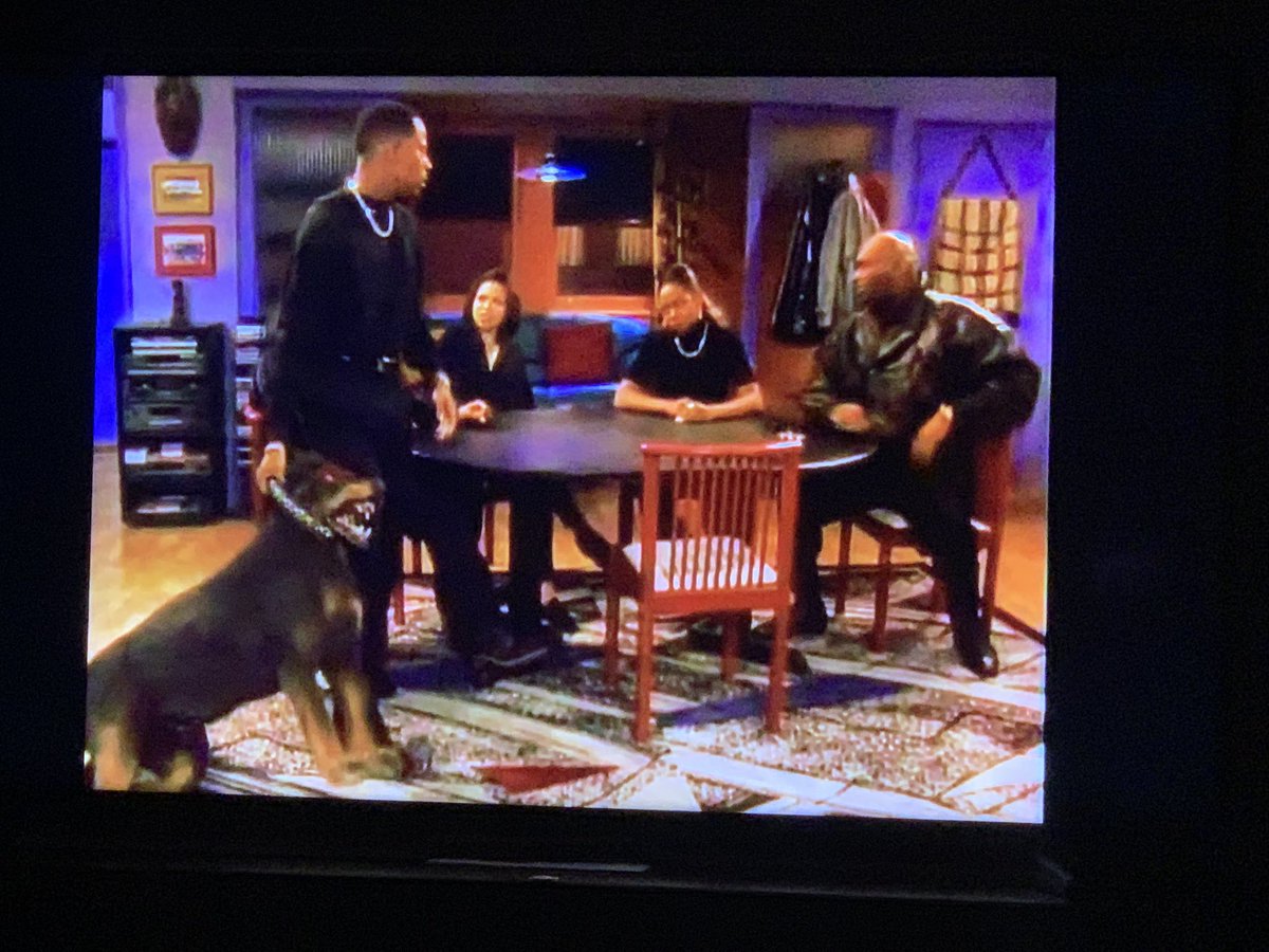 Im still high but I’m tryna like calm down so I’m watching Martin, the episode with the dog lmaoooo