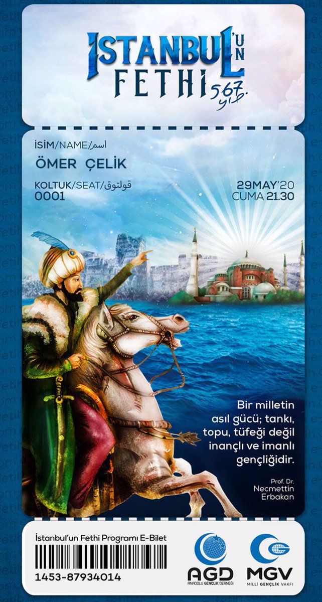 #BenBiletimiAldımYaSen